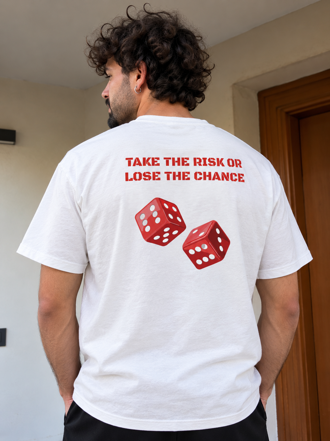 T-shirt TAKE THE RISK