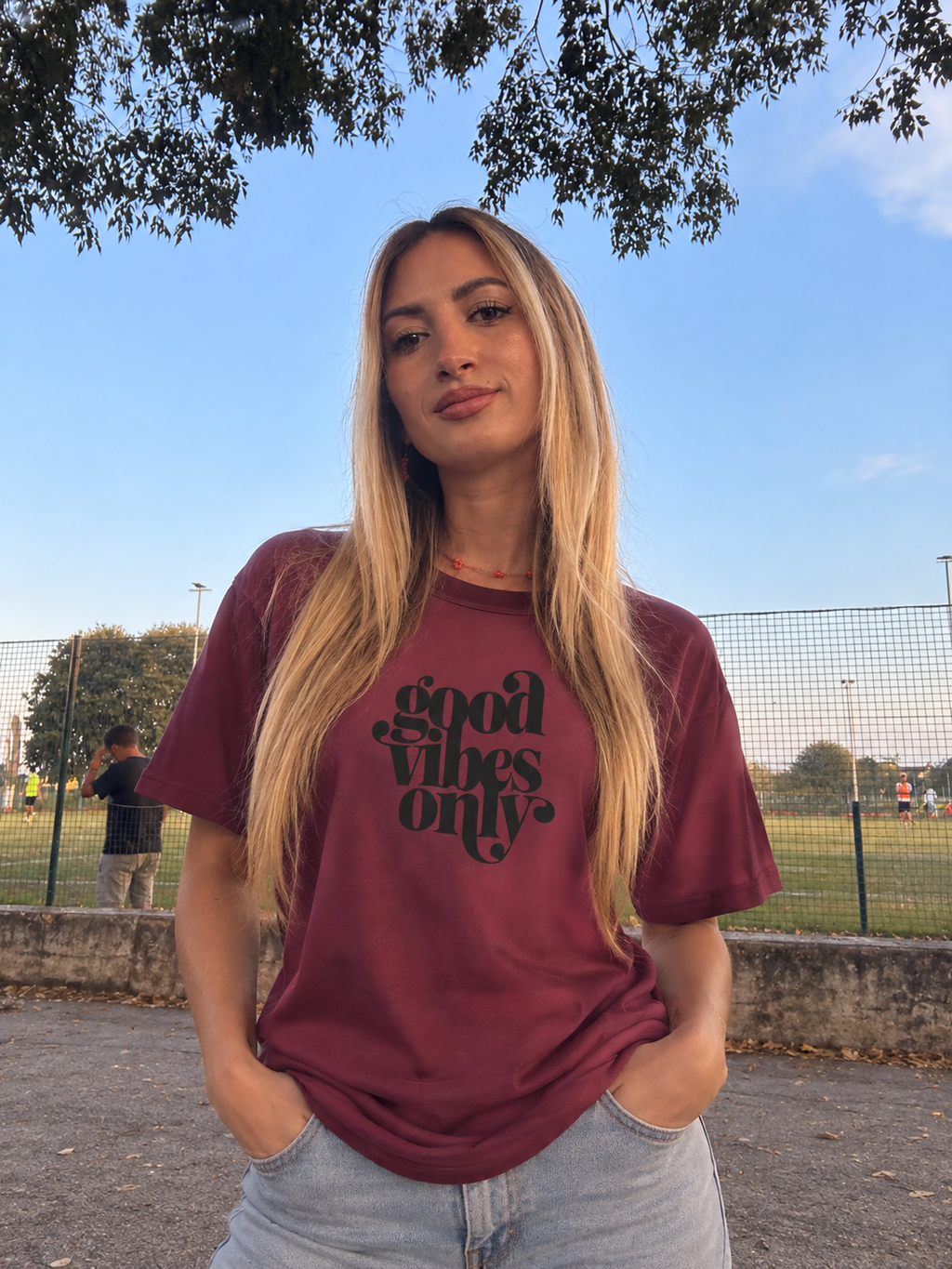 T-shirt GOOD VIBES ONLY
