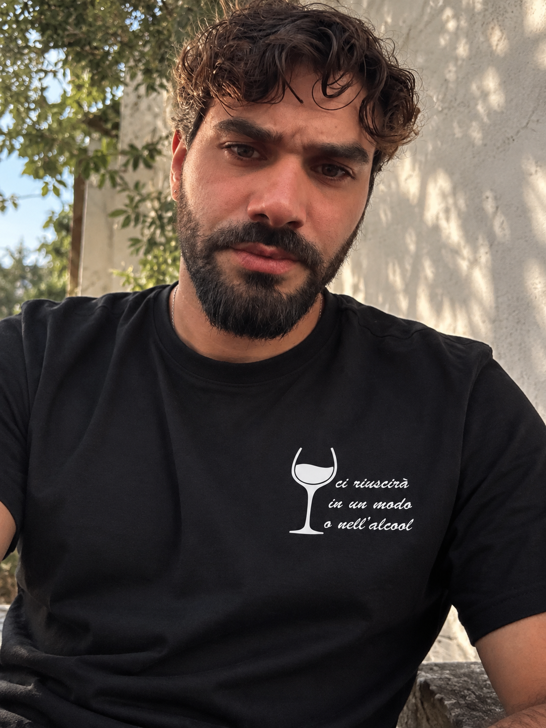 T-shirt UN MODO O NELL'ALCOOL